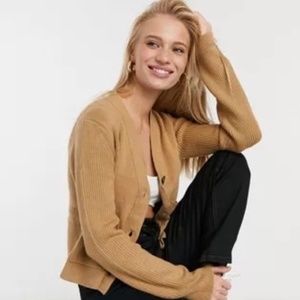 French Connection Tomasa Knit Pocket Cardigan NWOT